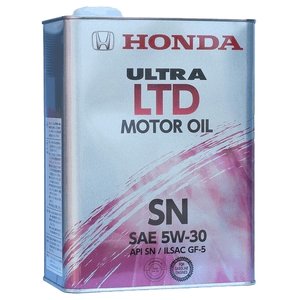 Моторное масло Honda Ultra LTD 5W30 SN 4 л (фото modal nav 1)