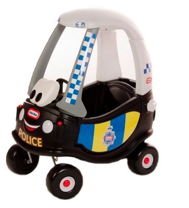 Каталка-толокар Little Tikes Cozy Coupe Patrol Police Car (136760) со звуковыми эффектами (фото modal 1)