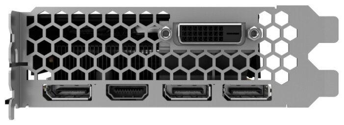 Видеокарта Palit GeForce GTX 1080 1620Mhz PCI-E 3.0 8192Mb 10000Mhz 256 bit DVI HDMI HDCP Dual OC (фото modal 4)