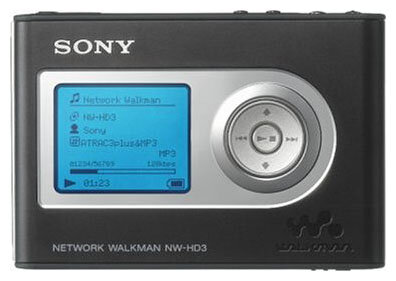 Плеер Sony NW-HD3 (фото modal 1)