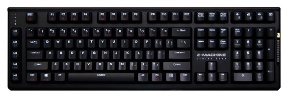 Клавиатура Zalman ZM-K700M Black USB+PS/2 (фото modal 1)