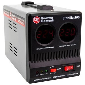 Стабилизатор напряжения Quattro Elementi Stabilia 500 (фото modal nav 1)