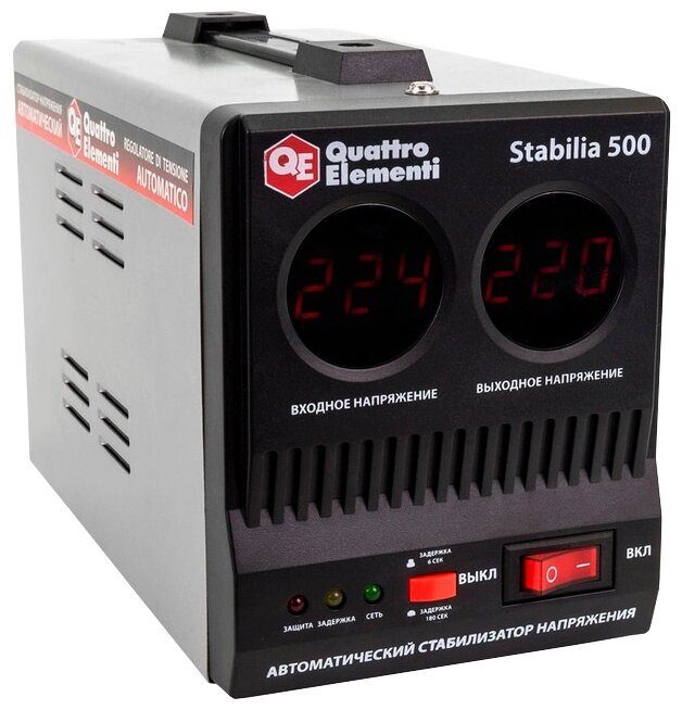Стабилизатор напряжения Quattro Elementi Stabilia 500 (фото modal 1)