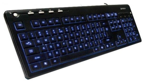 Клавиатура A4Tech KD-126-1 Black USB (фото modal 2)