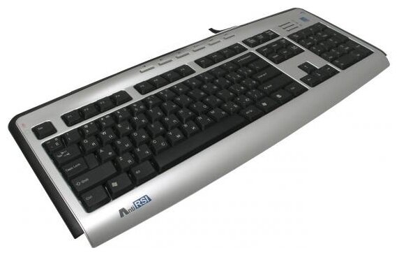 Клавиатура A4Tech KLS-23MU Silver-Black PS/2 (фото modal 1)