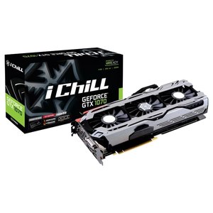 Видеокарта Inno3D GeForce GTX 1070 1620Mhz PCI-E 3.0 8192Mb 8200Mhz 256 bit DVI HDMI HDCP (фото modal nav 1)