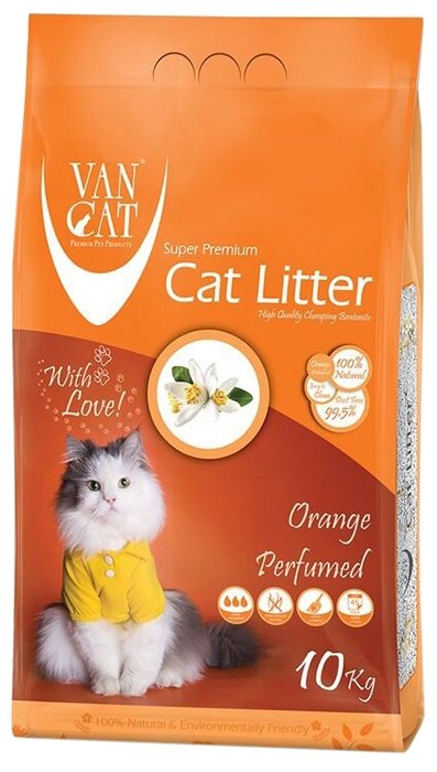Наполнитель Van Cat Orange (10 кг) (фото modal 1)