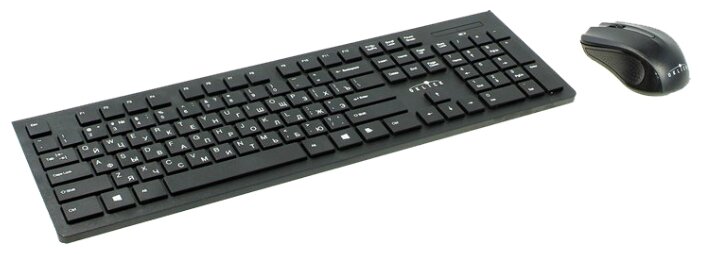 Клавиатура и мышь Oklick 250M Black USB (фото modal 1)