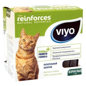 Напиток-пребиотик Viyo Reinforces Cat Adult, (фото modal nav 1)