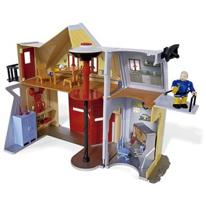 Dickie Toys Пожарный Сэм Пожарная станция со звуком и светом 9251062 (фото modal nav 2)