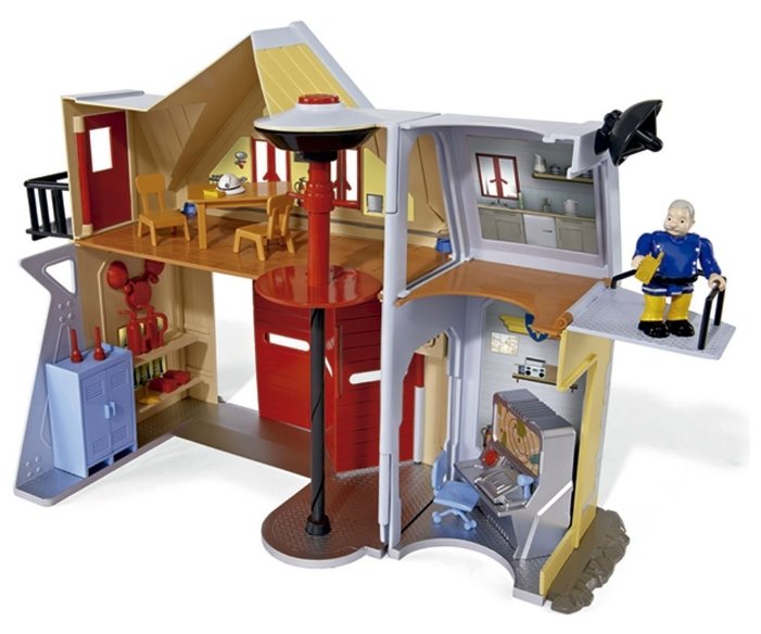 Dickie Toys Пожарный Сэм Пожарная станция со звуком и светом 9251062 (фото modal 2)