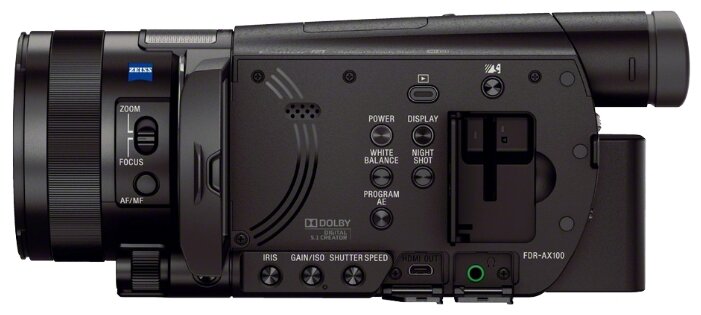 Видеокамера Sony FDR-AX100E (фото modal 1)