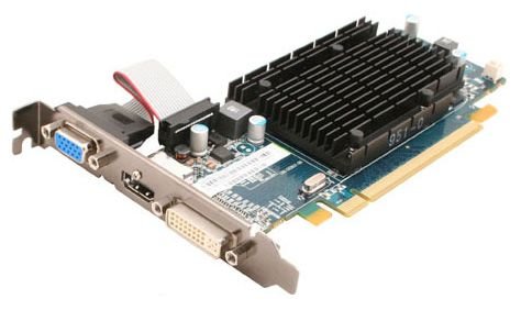 Видеокарта Sapphire Radeon HD 5450 650Mhz PCI-E 2.1 512Mb 1334Mhz 64 bit DVI HDMI HDCP (фото modal 2)