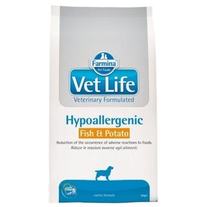 Корм для собак Farmina Vet Life Canine Hypoallergenic Fish & Potato (фото modal nav 1)