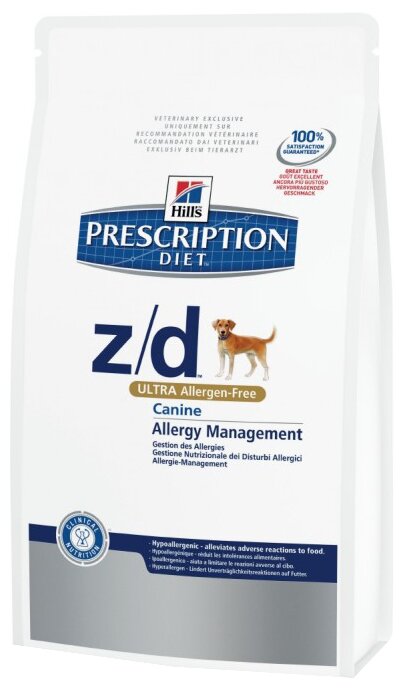 Корм для собак Hill's Prescription Diet Z/D Canine Allergy Management dry (фото modal 3)