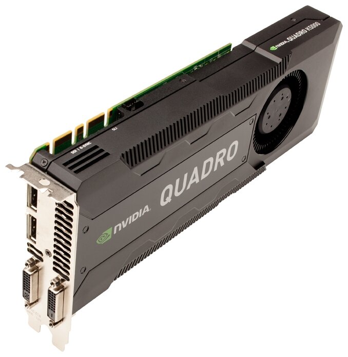 Видеокарта PNY Quadro K5000 PCI-E 2.0 4096Mb 256 bit 2xDVI (фото modal 2)