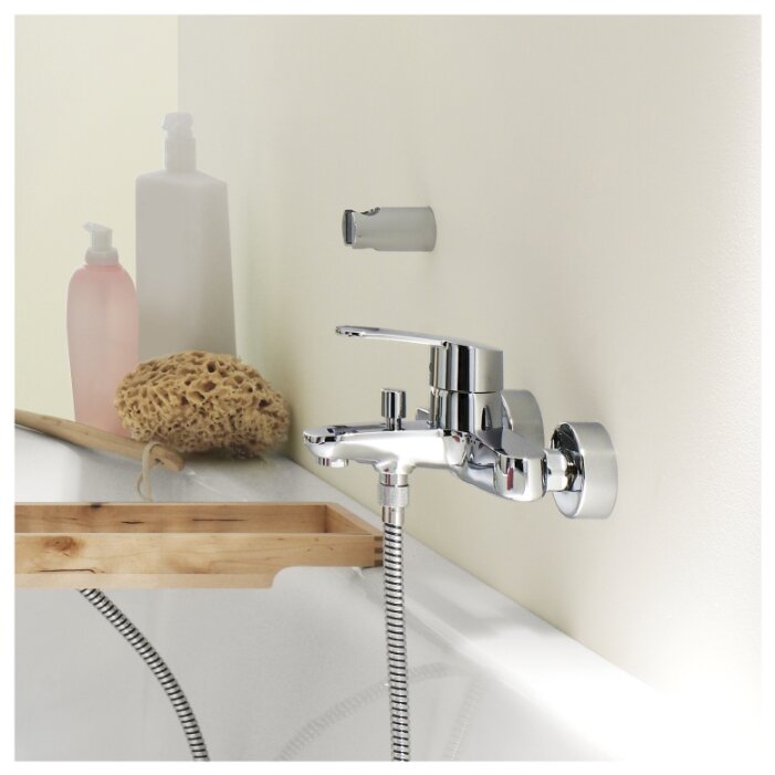Однорычажный смеситель для ванны с душем Grohe Eurostyle Cosmopolitan 33591002 (фото modal 4)
