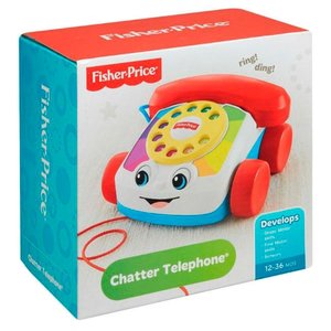 Каталка-игрушка Fisher-Price Болтливый телефон (CMY08) со звуковыми эффектами (фото modal nav 3)