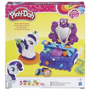 Масса для лепки Play-Doh Туалетный столик Рарити (B3400) (фото modal nav 1)