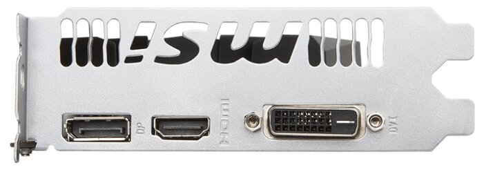 Видеокарта MSI GeForce GTX 1050 1404MHz PCI-E 3.0 2048MB 7008MHz 128 bit DVI HDMI HDCP OC (фото modal 4)