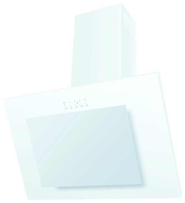 Каминная вытяжка LEX Mini 500 white (фото modal 1)