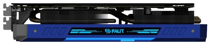 Видеокарта Palit GeForce GTX 1070 1556MHz PCI-E 3.0 8192MB 8000MHz 256 bit DVI HDMI HDCP (фото modal 4)
