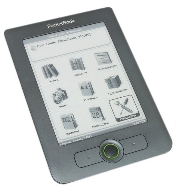 Электронная книга PocketBook 611 Basic (фото modal 3)