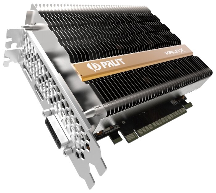 Видеокарта Palit GeForce GTX 1050 Ti 1290Mhz PCI-E 3.0 4096Mb 7000Mhz 128 bit DVI HDMI HDCP KalmX (фото modal 3)