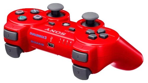 Геймпад Sony Dualshock 3 Deep Red (фото modal 2)