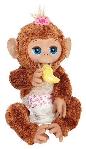 Интерактивная мягкая игрушка FurReal Friends Смешливая обезьянка (фото modal 3)