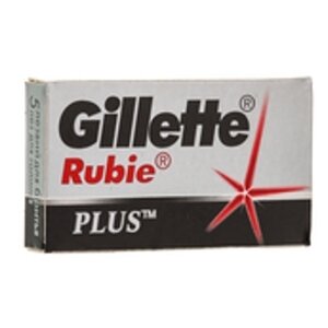 Лезвия Gillette для T-образного станка Rubie Plus (фото modal nav 1)