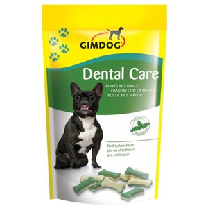 Лакомство для собак GimDog Dental Care с мятой (фото modal nav 1)