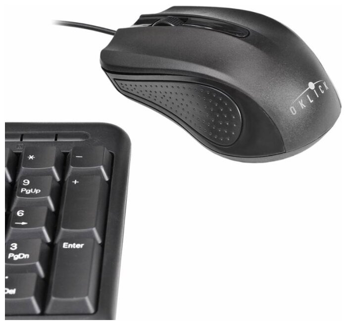 Клавиатура и мышь Oklick 600M Black USB (фото modal 4)