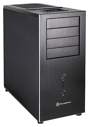 Компьютерный корпус SilverStone TJ04B-E Black (фото modal 1)