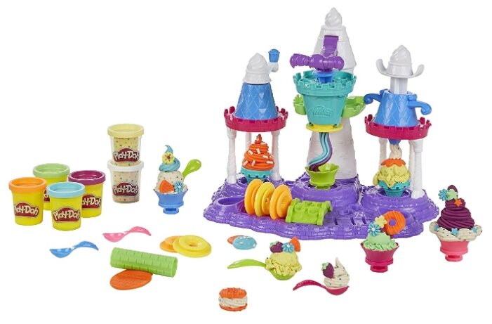Масса для лепки Play-Doh Замок мороженого (B5523) (фото modal 2)