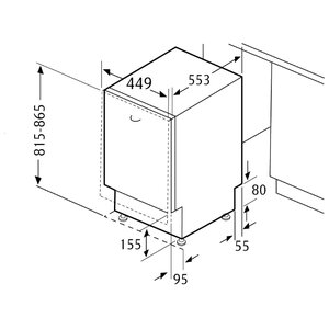 Посудомоечная машина Flavia BI 45 KASKATA Light S (фото modal nav 2)