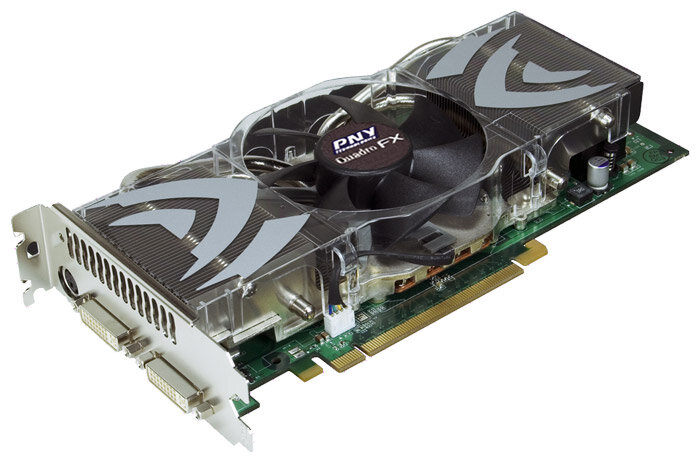Видеокарта PNY Quadro FX 5500 700Mhz PCI-E 1024Mb 1000Mhz 256 bit 2xDVI (фото modal 1)