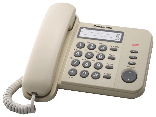 Телефон Panasonic KX-TS2352 (фото modal 3)