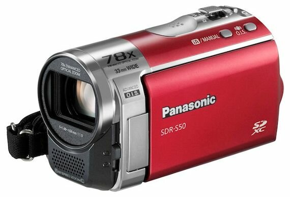 Видеокамера Panasonic SDR-S50 (фото modal 2)