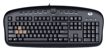 Клавиатура A4Tech KB-28G Black USB (фото modal 1)