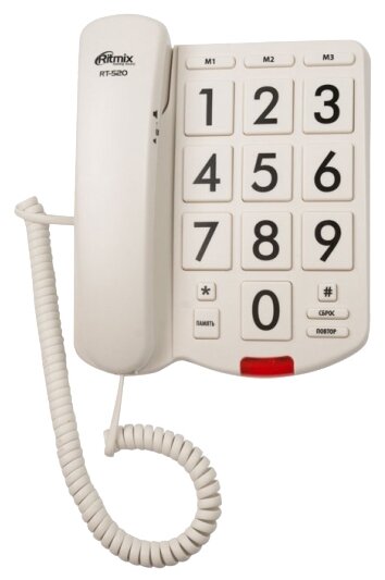 Телефон Ritmix RT-520 (фото modal 4)