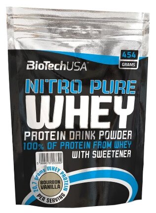 Протеин BioTech Nitro Pure Whey (454 г) (фото modal 2)