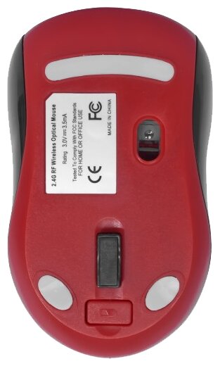 Мышь Defender Dacota MS-155 Nano Black-Red USB (фото modal 2)