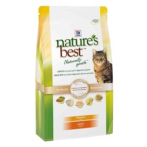 Корм для кошек Hill's (2 кг) Nature's Best Feline Adult Chicken dry (фото modal nav 1)