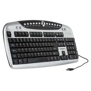 Клавиатура SONNEN KB-M540 Silver USB (фото modal nav 1)