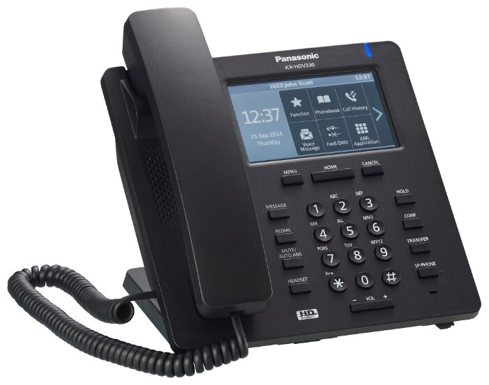 VoIP-телефон Panasonic KX-HDV330 (фото modal 1)