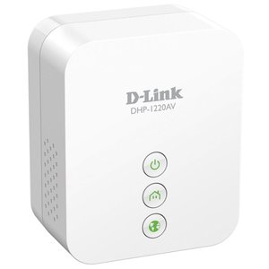 Wi-Fi+Powerline адаптер D-link DHP-1220AV (фото modal nav 1)