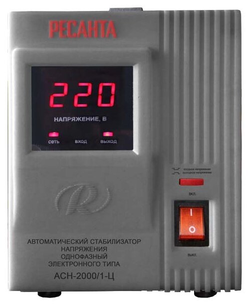 Стабилизатор напряжения РЕСАНТА ACH-2000/1-Ц (фото modal 1)