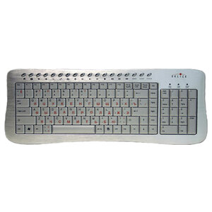 Клавиатура Oklick 380 M Office Keyboard Silver USB (фото modal nav 1)