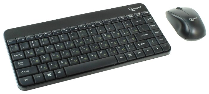 Клавиатура и мышь Gembird KBS-7004 Black USB (фото modal 1)